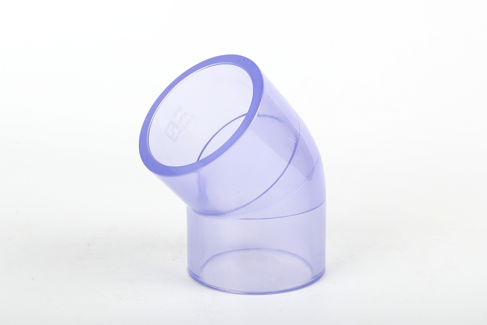 峡江透明45° 弯头